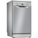 BOSCH SPS2XMI04E Serie|2 Szabadonálló mosogatógép | 10 teríték | Wifi | VarioDrawer | RackMatic | Extra Dry | Silver-inox | 45 cm