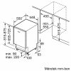 BOSCH SPV4HMX10E Serie|4 Teljesen beépíthető mosogatógép | 45 cm