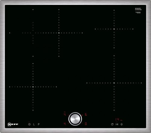 Neff T46BT60N0 N 70 Beépíthető indukciós főzőlap | TwistPad | Pot Boost | Pan Boost | 60 cm | Fekete