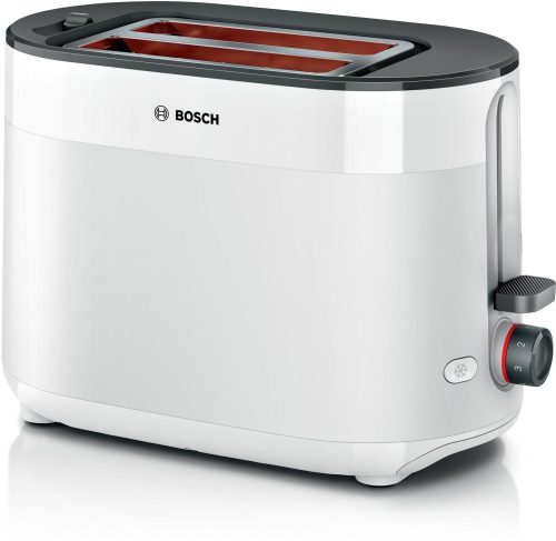 BOSCH TAT2M121 Kompakt kenyérpirító | 970 W | Fehér