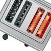 Bosch TAT7S45 Serie 4 Inox Kenyérpirító Kiolvasztó Funkcióval