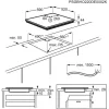 AEG TO64IC00FB Beépíthető indukciós főzőlap | 60 cm | Fekete