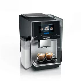   SIEMENS TQ717R03 Teljesen automata kávéfőző | EQ700 | Nemesacél/Fekete | Kivehető víztartály | 19 bar