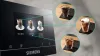 SIEMENS TQ717R03 Teljesen automata kávéfőző | EQ700 | Nemesacél/Fekete | Kivehető víztartály | 19 bar