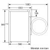 BOSCH WAN24168BY Serie|4 Elöltöltős mosógép  