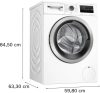 BOSCH WAN24266BY Serie|4 Elöltöltős mosógép  