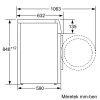 BOSCH WAV28K01BY Serie|8 Elöltöltős mosógép | i-Dos | SpeedPerfect  | 9 kg | 1400 f/perc