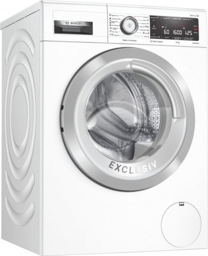 BOSCH WAX32MH2BY Serie|8 Elöltöltős mosógép | Wifi | AntiStain | 4D WashSystem | SpeedPerfect | 10 kg | 1600 f/perc | LCD