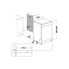 Whirlpool WFC 3C26 P Szabadonálló Mosogatógép| Fehér | 60cm