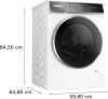 Bosch WGB25402BY Serie8 Mosógép 4D Wash Rendszerrel
