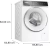 Bosch WGB25692BY Serie 8 Mosógép 1600 Fordulatos Centrifugával