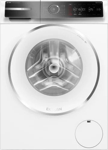 BOSCH WGB266A6BY Serie|8 elöltöltős mosógép i-DOS, 11 kg, fehér-inox