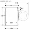 BOSCH WGG14204BY Serie|6 Elöltöltős mosógép  