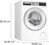 BOSCH WGG244Z9BY Serie|6 Elöltöltős mosógép | IronAssist gőzprogram | AntiStain | SpeedPerfect | 9 kg | 1400 f/perc | TouchControl