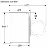 Bosch WGG244Z9BY Home Connect elöltöltős mosógép