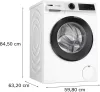 Bosch WGJ24401BY Home Connect elöltöltős mosógép