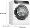 BOSCH WNC254A0BY Serie|8 Mosó-szárítógép | 10.5/6 kg | 1400 f/perc | SpeedPerfect | EcoSilenceDrive | AntiStain | TouchControl