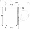 BOSCH WQG233D1BY Serie|6 Hőszívattyús kondenzációs szárítógép 