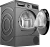 Bosch WQG235DREU Serie 6 Hőszívattyús szárítógép Sötét szürke