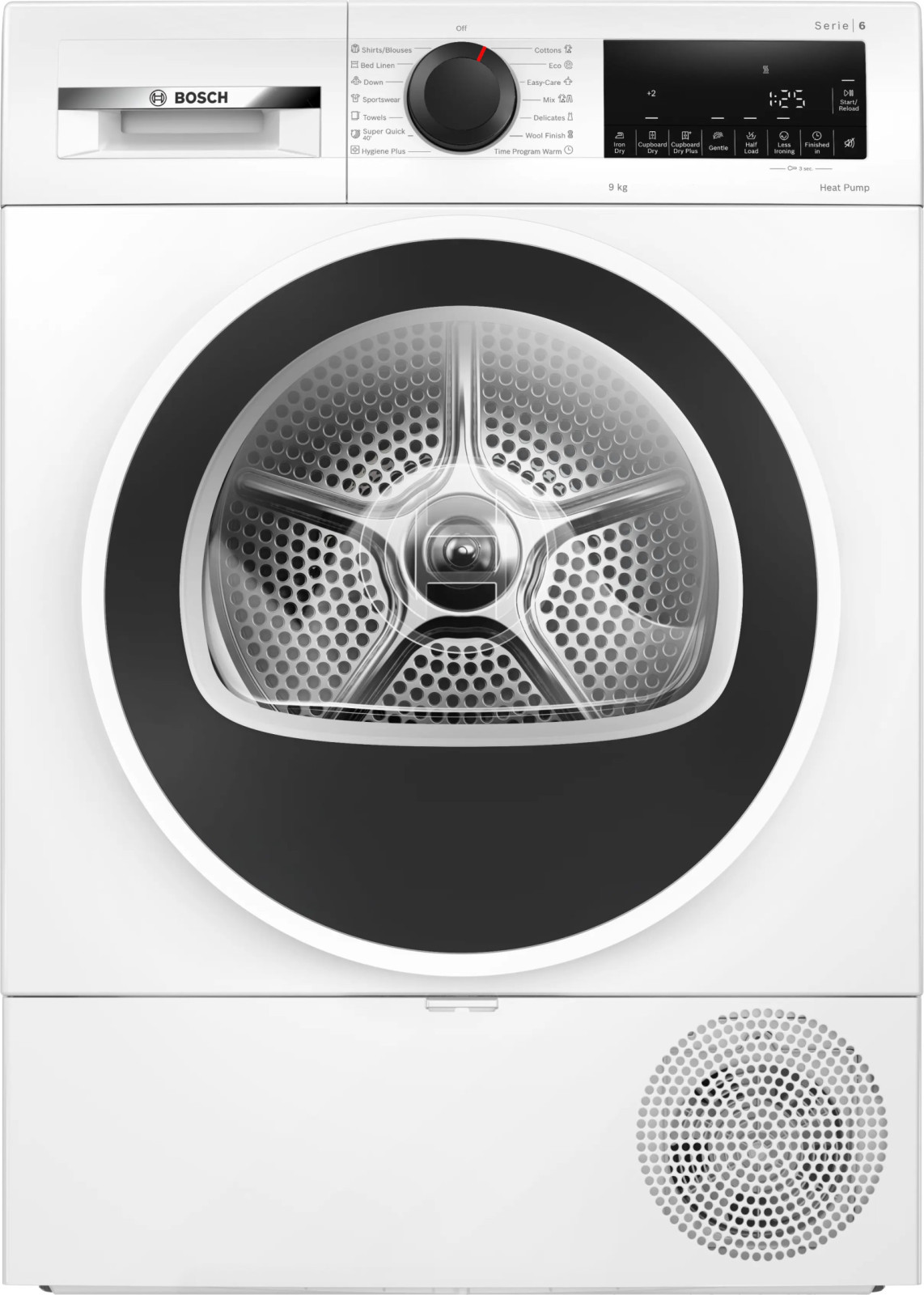 BOSCH WQG243DMBY Serie 6 hőszivattyús szárítógép