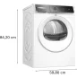 Bosch WRB247CEBY Home Connect hőszivattyús szárítógép