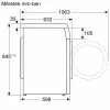 Bosch WUU28T62BY Home Connect elöltöltős mosógép