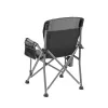 Leziter Comfort karfás horgász szék pohártartóval szürke