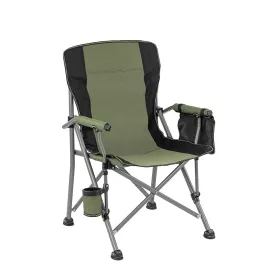 Leziter Comfort karfás horgász szék pohártartóval zöld