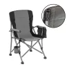Leziter Comfort Plus karfás horgász szék pohártartóval szürke