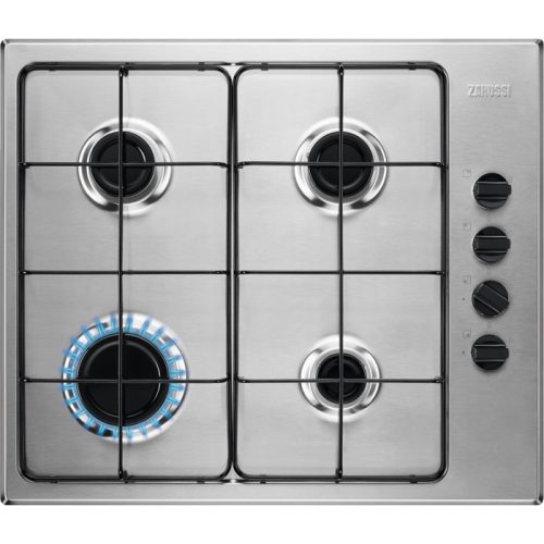 Zanussi ZGH62414XA Beépíthető gázfőzőlap | 60 cm | Inox