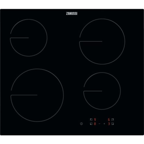 Zanussi ZHRN641K Beépíthető kerámia főzőlap | 60 cm | Fekete