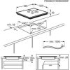 Zanussi ZITN641K Beépíthető indukciós főzőlap | 60 cm | Fekete