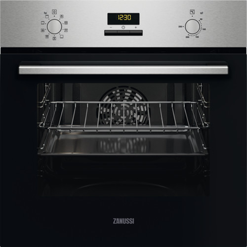 Zanussi ZOHEE2X2 Beépíthető sütő | LCD | 65l | Aqua Clean | Inox